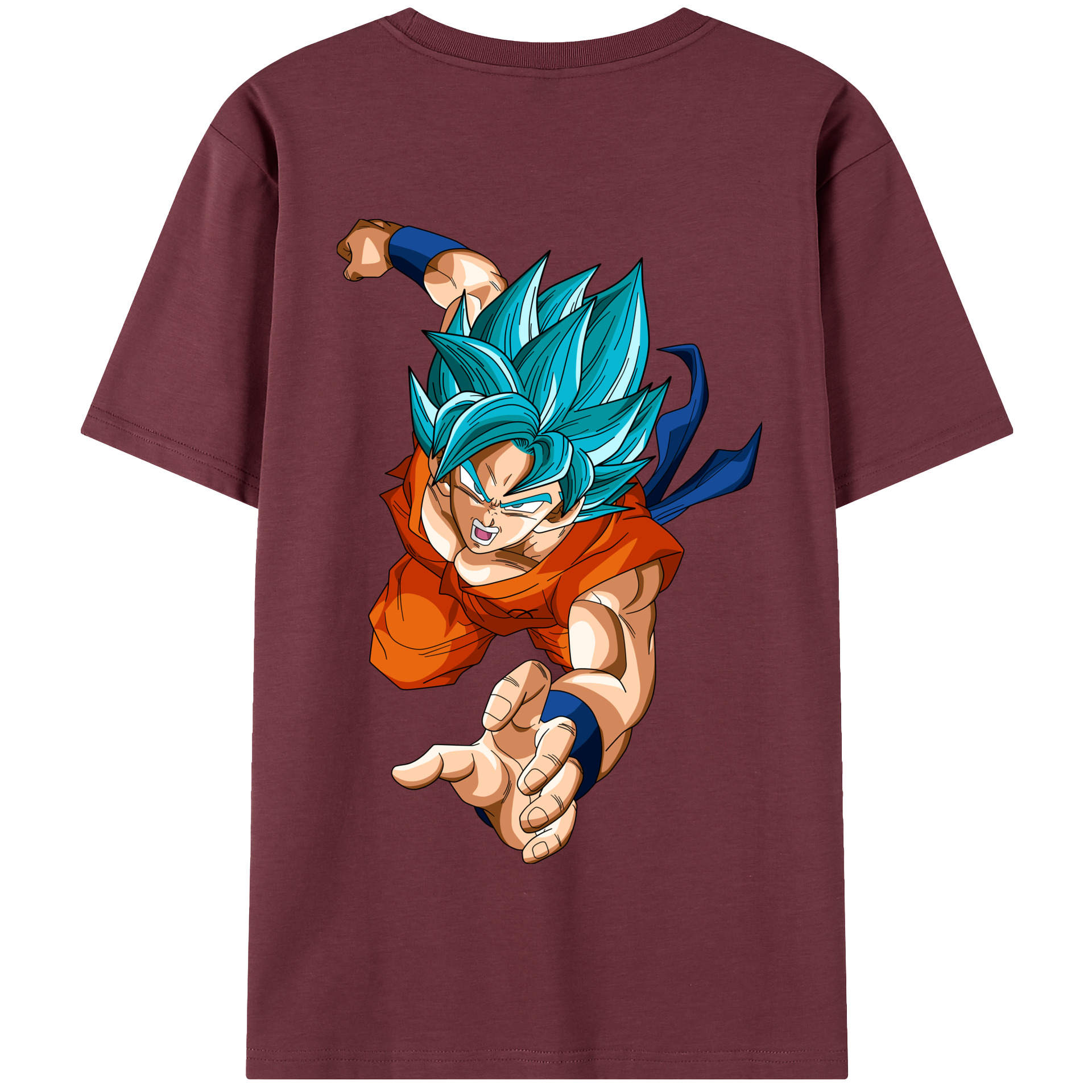 （画像用） ドラゴンボール ベジット DRAGON BALL Vegetto 綿100％半袖Tシャツ（背面プリント）